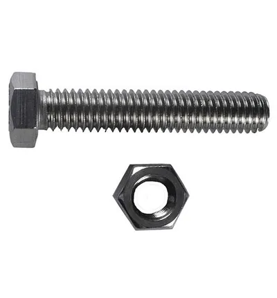3/8″ Bolt & Nut Pkg. (5 per pkg.)
