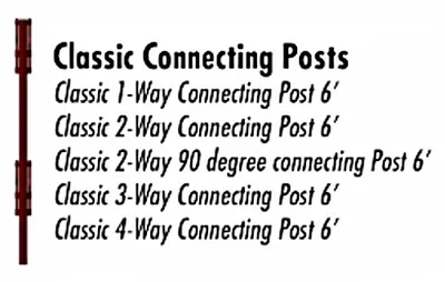 WW Classic Connecting Posts