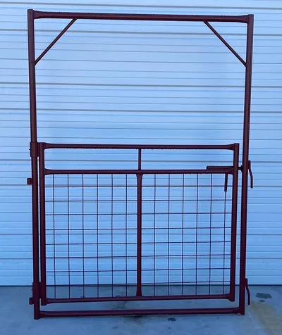 Morgan Choice 4′ x 5′ Small Animal Panel w/ Gate in Frame