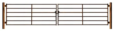 Superior Standard 6 Bar Heavy Duty Stock Gates