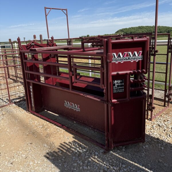 Used Roping Machines Used WW Roping Chute – Morgan Livestock Equipment – Bowie, Teague ...